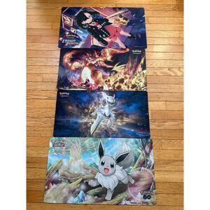 Official Pokémon Trading Card Game playmat lot
